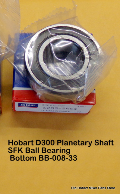 Hobart D300 BB-008-33 Bottom Planetary Shaft Ball Bearing